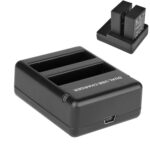 Cargador de viaje de batería dual USB para GoPro HERO4 (AHDBT-401), For GoPro HERO4 - Imagen 2