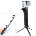 Trípode monopie extensible multifunción de 3 vías con brazo giratorio plegable y asa para cámara para GoPro, Insta360, DJI y otras cámaras de acción - Imagen 2