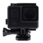 Funda protectora con carcasa impermeable Black Edition con soporte básico con hebilla para GoPro HERO4 /3+, profundidad impermeable: 10 m, 10m Waterproof - Imagen 2