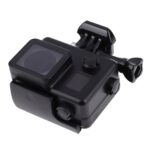 Funda protectora con carcasa impermeable Black Edition con soporte básico con hebilla para GoPro HERO4 /3+, profundidad impermeable: 10 m, 10m Waterproof - Imagen 4