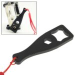 Llave inglesa con tapón de rosca de varilla de plástico de 5 piezas con cordón para GoPro, Insta360, DJI y otras cámaras de acción - Imagen 2