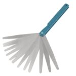 0.02 a 1 mm de espesor 17 cuchillas de separación métrica de relleno calibrador de espesores herramienta de medida - Imagen 3