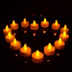 Velas eléctricas sin llama de luz de té LED de 10 piezas - Imagen 2