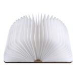 Luces nocturnas creativas de la lámpara del libro de Origami del tirón del LED, luz blanca cálida + luz blanca, FS-LED01 500 lúmenes - Imagen 2