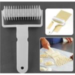 3 uds., Cortador de cuero grande, cuchillo de red de plástico, cuchillo de rodillo, molde especial para pastel de masa de pastel de pizza / galletas de cocina