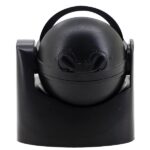 Interruptor de sensor de movimiento infrarrojo de 180 grados con distancia de detección de 12 m, 220 V-240 V CA / 50 Hz (negro) - Imagen 3
