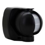 Interruptor de sensor de movimiento infrarrojo de 180 grados con distancia de detección de 12 m, 220 V-240 V CA / 50 Hz (negro) - Imagen 5