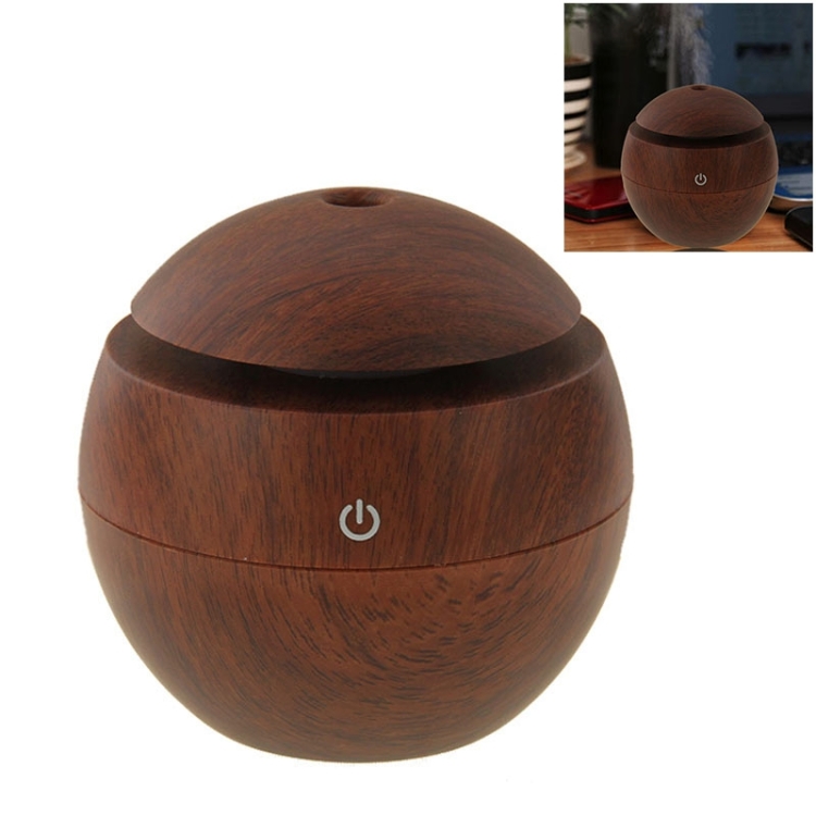 S-HC-2581.jpg Humidificador de aire de aroma ultrasónico con textura de madera recargable por USB LM-X1 3W - Imagen 1
