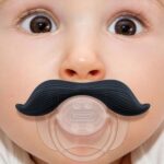 Pezón infantil divertido del apaciguamiento del bebé del bigote infantil de alta calidad