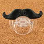 Pezón infantil divertido del apaciguamiento del bebé del bigote infantil de alta calidad - Imagen 4