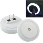 Control de luz LED Luz de noche junto a la cama de alto brillo con enchufe