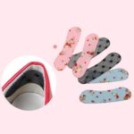 5 pares de calcomanías en el retropié resistentes al desgaste de zapatos de tacón alto, entrega de colores al azar - Imagen 4