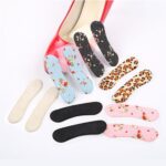 5 pares de calcomanías en el retropié resistentes al desgaste de zapatos de tacón alto, entrega de colores al azar - Imagen 5