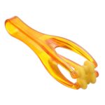 Herramienta de masajeador de palma de dedo conveniente tipo Y (naranja)