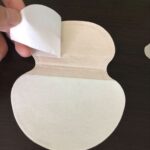 Almohadillas autoadhesivas desechables de algodón para el sudor, absorbentes para las axilas, 10 Uds. (blanco) - Imagen 4