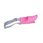 Bozal de silicona con forma de boca de pato lindo para perro mascota, tamaño: S, S  Pink - Imagen 2