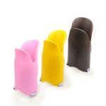 Bozal de silicona con forma de boca de pato lindo para perro mascota, tamaño: S, S  Pink - Imagen 5