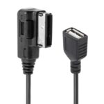 Cable adaptador multimedia de audio digital AMI a USB para Audi (negro) - Imagen 4