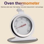 Termómetro de horno de acero inoxidable (0 ~ 300 ℃) (plateado) - Imagen 5