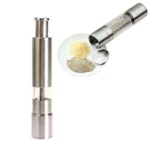 Molinillo / molinillo de sal y pimienta de acero inoxidable 304 (plata)