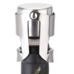 Novedoso tapón de botella de vino de champán de acero inoxidable tapón de corcho que mantiene fresco el gadget