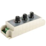 Regulador de atenuación LED RGB de 3 canales para tira de luz LED DC12-24V, corriente de salida: 3A - Imagen 2
