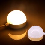 USB-2W 5V 140-150Lúmenes 6 LED, Warm White Light