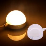 USB-2W 5V 140-150Lúmenes 6 LED, White Light, Warm White Light