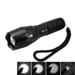 LT-XD 1 x CREE XML-T6 Linterna LED de luz blanca, 1800 LM 5 modos (negro)