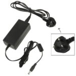 Adaptador de CA para luz de cuerda LED con adaptador de corriente CC de 5,5 x 2,1 mm, CC 12 V/5 A, UK Plug
