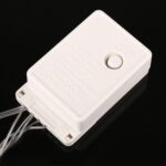 Cadena de luz impermeable, longitud: 10 m, Luz RGB de 100 LED con controlador, efecto de destello / desvanecimiento / persecución, 220 V CA, enchufe de la UE - Imagen 4
