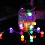 Luz de la cuerda, longitud: 10m, 50 de luz RGB LED con el regulador, destellar / Fading / Chasing Efecto - Imagen 4