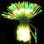 Luz de cuerda, longitud: 10 m, Luz RGB de 100 LED con controlador, efecto de destello / desvanecimiento / persecución - Imagen 5