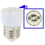 Convertidor adaptador de bombillas de lámpara de luz GU10 a E27