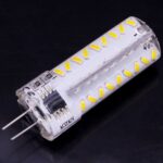 72 LED SMD 3014, brillo ajustable, CA 220 V, G4  220V Warm White - Imagen 3