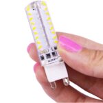 72 LED SMD 3014, brillo ajustable, CA 220 V, G9 220V Warm White - Imagen 5