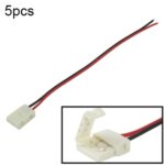 Adaptador de conector PCB FPC de 5 piezas de 10 mm para luz de banda LED SMD 5050, longitud: 16 cm