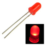 Lámpara de diodo emisor de LED transparente de agua F5 de 1000 piezas, 1000 PCS, Red Light
