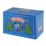 10m Impermeable IP44 Cadena de luz decorativa, Para fiesta de Navidad, 100 LED de luz blanca, con controlador de 8 funciones, 220 V, enchufe para Reino Unido - Imagen 4