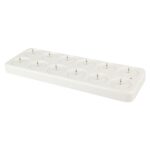 12 piezas de luz de vela con parpadeo de Tealight LED sin llama, Luz de decoración del hogar recargable con tablero de carga - Imagen 5