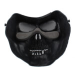 Mascarilla antibomba BB con esqueleto malvado aterrador de alta intensidad con bandas elásticas - Imagen 5