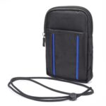 Paquetes de cintura de almacenamiento de material de perla de poliéster de dos colores de celosía doble multifuncional universal/bolsa de cintura/bolsa de senderismo/bolsa de camping para teléfonos móviles de 6,3 pulgadas - Imagen 4