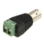10 PCS GREEN POWER A BNC Conector adaptador hembra coaxial para cámaras CCTV - Imagen 3