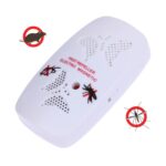 Insecticida electrónico ultrasónico con dos pasos ajustables, blanco (enchufe estadounidense), US Plug White