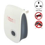 Repelente electrónico ultrasónico de plagas de mosquitos y cucarachas, enchufe estadounidense, Ultrasonic Repeller UK Plug