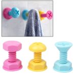 Colgador de gancho de pared estilo tornillo creativo fresco (3 piezas en un paquete, el precio es por 3 piezas)