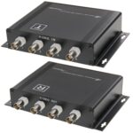 Transmisor de 4 canales de vídeo multiplexor y el receptor (Negro) - Imagen 2