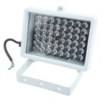 48 Luz auxiliar LED para la cámara CCD, Distancia IR: 50M (ZT-48W), Tamaño: 9x12.5x8cm (blanco)