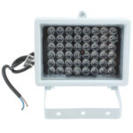 48 Luz auxiliar LED para la cámara CCD, Distancia IR: 50M (ZT-48W), Tamaño: 9x12.5x8cm (blanco) - Imagen 3