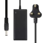 Adaptador de corriente alterna para DVR con enchufe británico de 12 V, 3 A/4 canales, puntas de salida: 5,5 x 2,5 mm, UK Plug 12V 3A